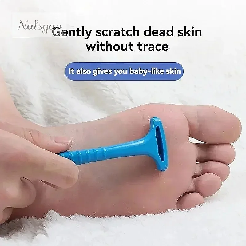 2pcs Feet Dead Skin Scraper Knife Foot Care Remove Calluses Shaving Pedicure Utensil