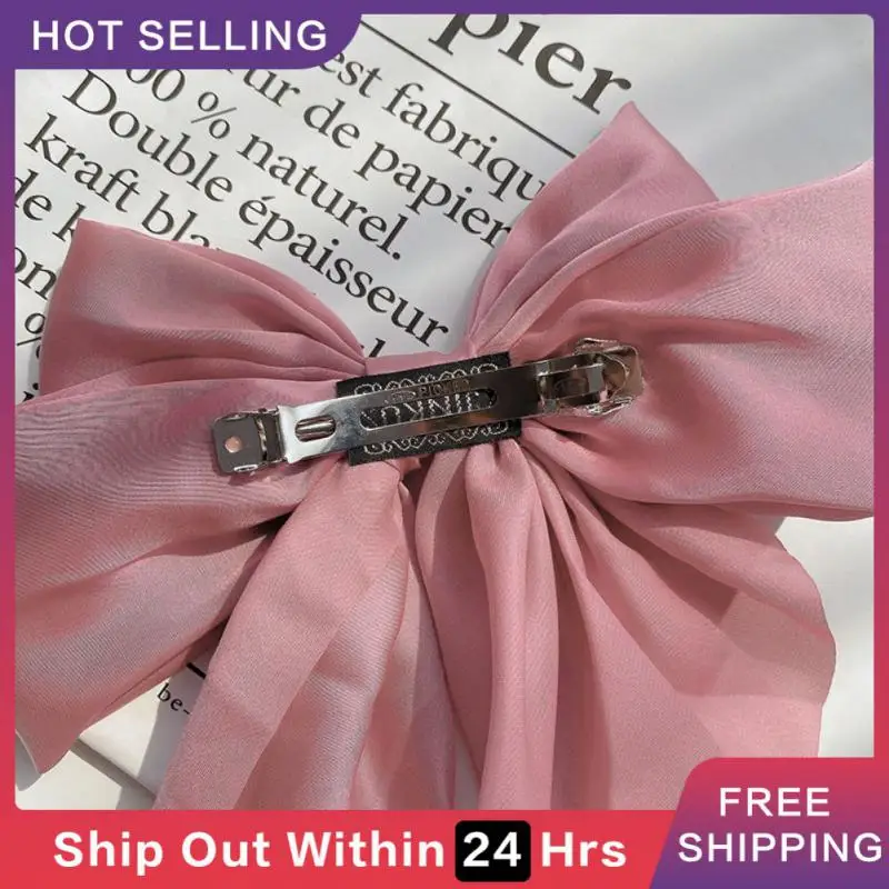 Bow Ribbon Versatile Unique Women's Hair Accessories Headband Fashion Trends Best-selling Ponytail Clip Stylish Trendy Barrettes