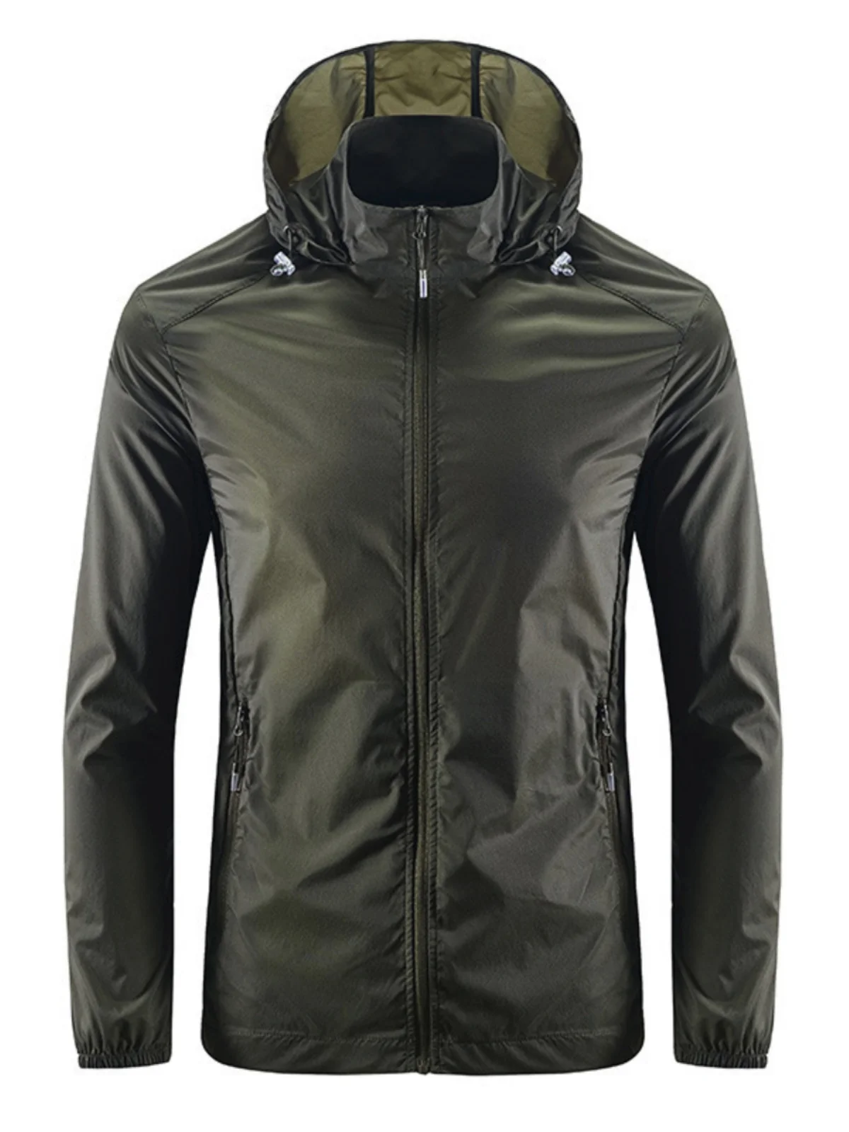 

Спортивная куртка с защитой от УФ-излучения, из полиэстера, для молодежи, летняя, свободного кроя, с длинными рукавами, на молнии, для активного отдыха