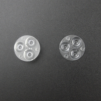 10508 Medium Spot Frosted TIR LED Lenses 20mm (D) x 7.5mm (H) Flashlight DIY Triple LENs