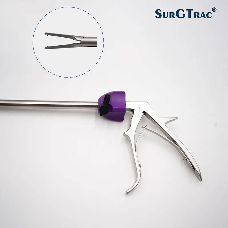 

Laparoscopic Plastic Polymer Clips Medical Ligating Applier Surgical Endoscopic Hemolok Clip Applicator Veterinary