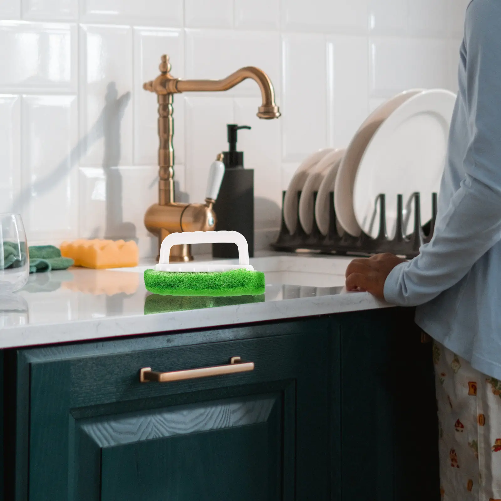 

Набор из 3-х щеток для удаления чернил с экранов, прочная ручка из АБС-пластика, легкий очиститель для трафаретной печати, подушечка для удаления чернил