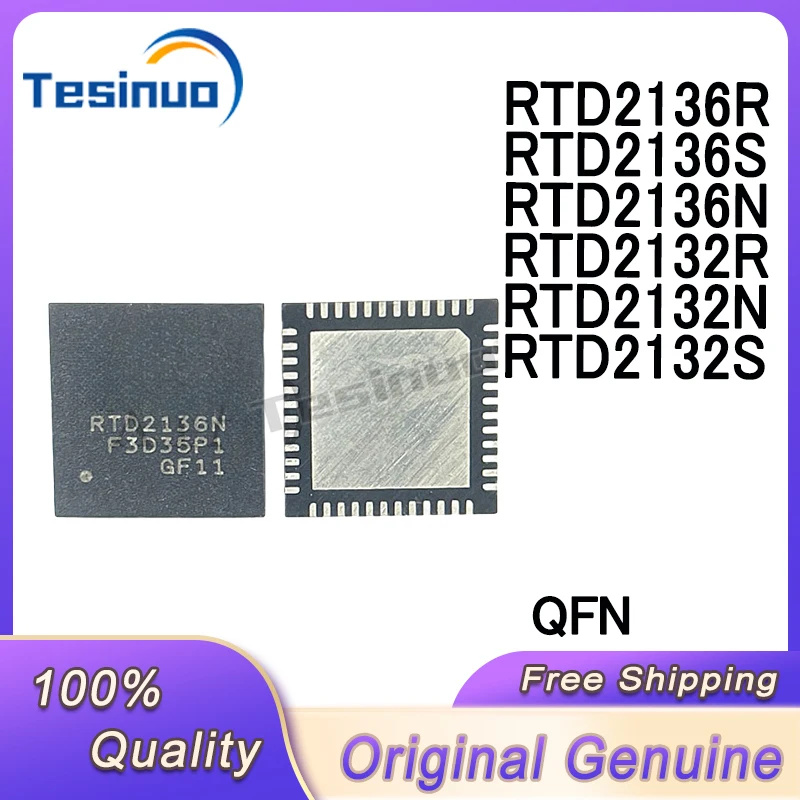 5/PCS New Original RTD2132N RTD2132S  RTD2132R  RTD2136N  RTD2136S  RTD2136R QFN In Stock