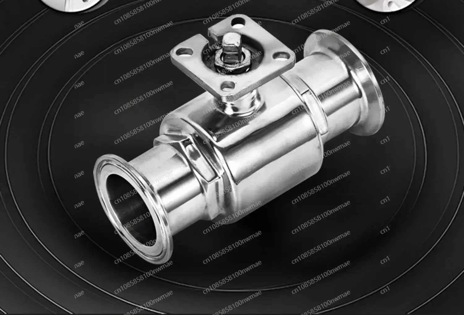 Platform Ball Valve Straight Through Quick Assembly Quick Connection Stainless Steel 304 Electric DN50 Pneumatic 1 Inch Ferrule