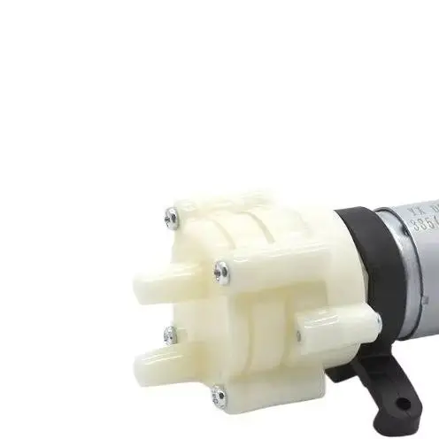 Bomba de agua R385, bomba de diafragma de 6-12V, pequeña bomba de agua en miniatura para el hogar, accesorios para pecera, juego de tetera, piezas
