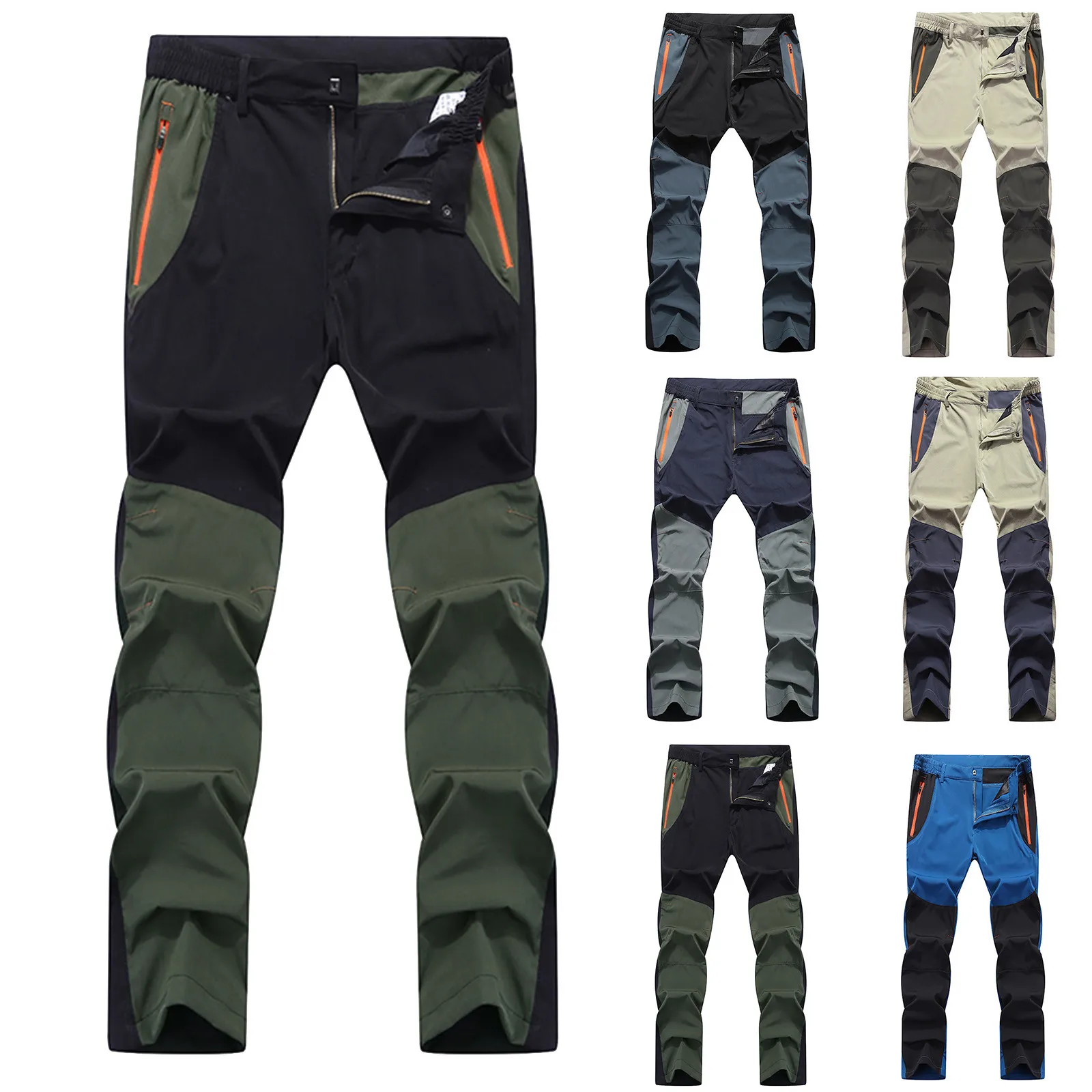 

Fashion Men 4 Season Casual Hiking Pants Keep Warm Fishing Pants Outdoors Sports Waterproof Mountain Trekking Pants