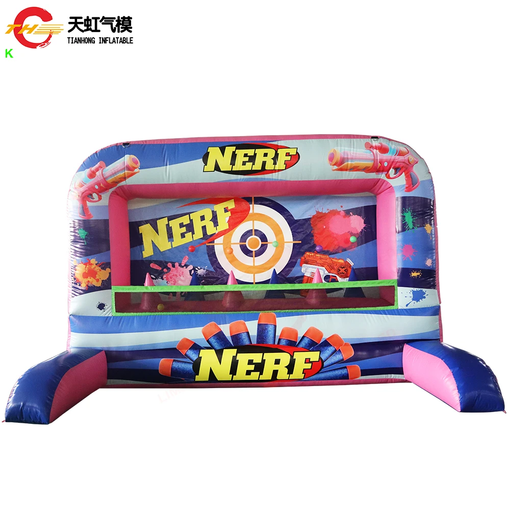 Inflatable Target Shooting Carnival Games For Party Rental Commercial Shooting Gallery IPS Shooting Arena Inflatable Toys