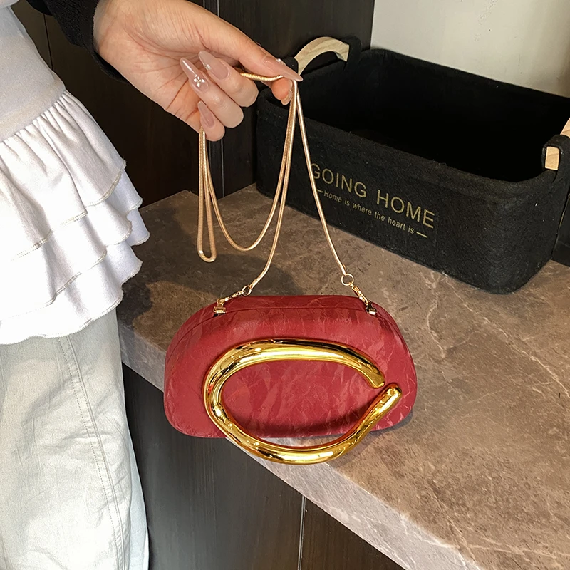 حقيبة ساعي أنيقة للنساء حقيبة يد جلدية فاخرة بحزام كتف كروس مصمم مشهور أنيق شعبي كلاسيكي للسيدات