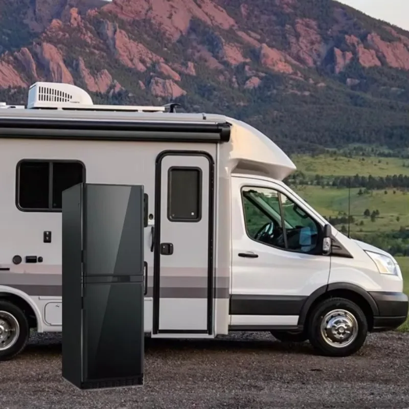 

Rechargeable Dual Zone 280L Low Noise Hybrid Truck RV RV Refrigerator/Freezer 12v 24v AC DC Car Camper Refrigerator