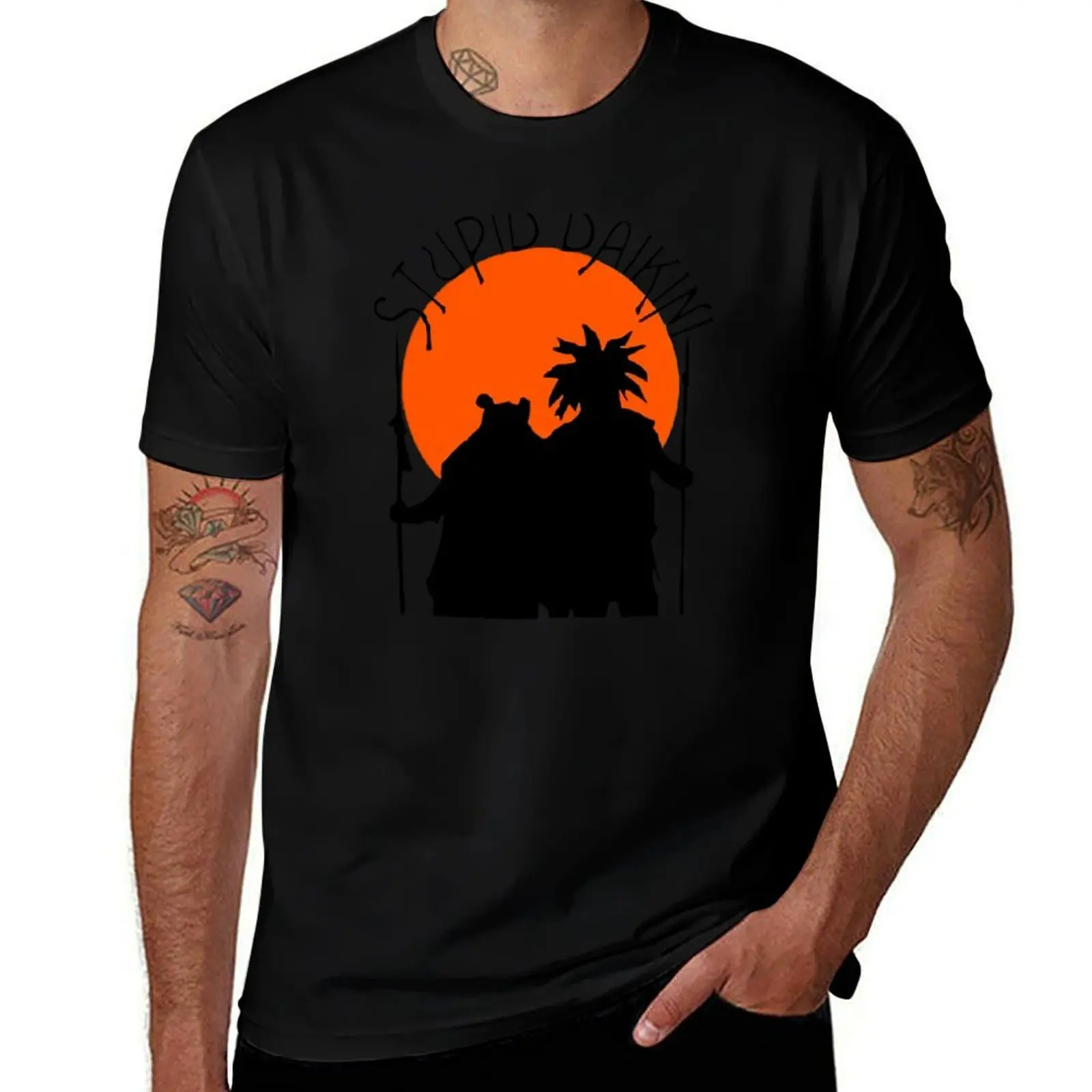 

Willow-Movie-Stupid-Daikini-Fantasy-Vintage-Sweatshirt T-Shirt kawaii clothes tops T-shirts man slim fit t shirts for men