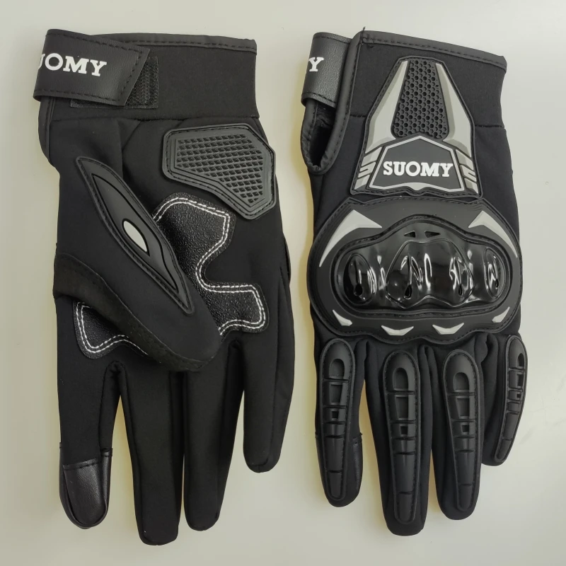 الشتاء الخريف الدافئة دراجة نارية قفازات مقاوم للماء شاشة تعمل باللمس دراجة نارية قفازات للجنسين مكافحة سقوط موتوكروس سباق السائق قفازات