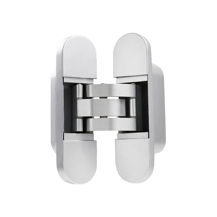 

Invisible Door Hinge Bearing 60kg/2pcs Hidden Door 180 Degrees Three-Dimensional Adjustable Cross Hinge