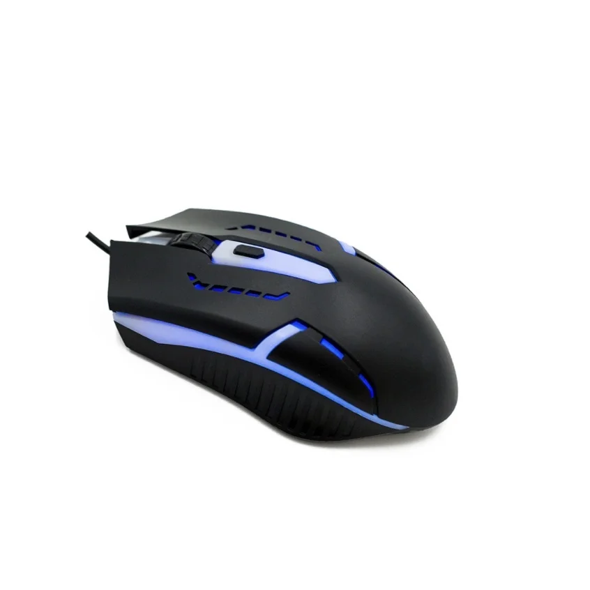 Mouse Gamer Usb 3200Dpi Led RGB Ajustável Com Fio KAPBOM KA-609