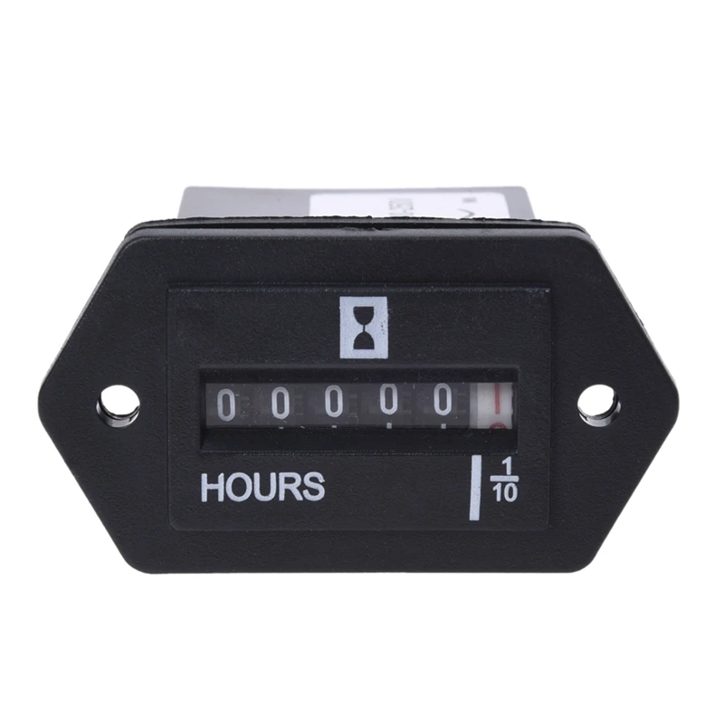 8X AC100-250V Electromechanical Hour Meter Counter