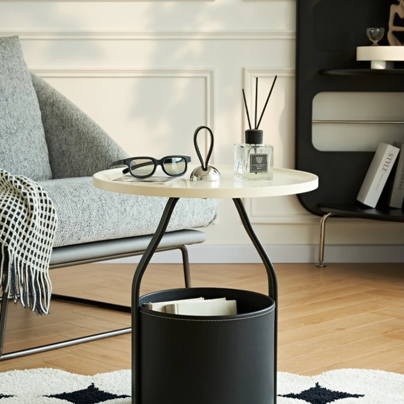 

ables by the sofa, mobile bedside, small bedroom table, living room balcony designer, hand-held storage corner table
