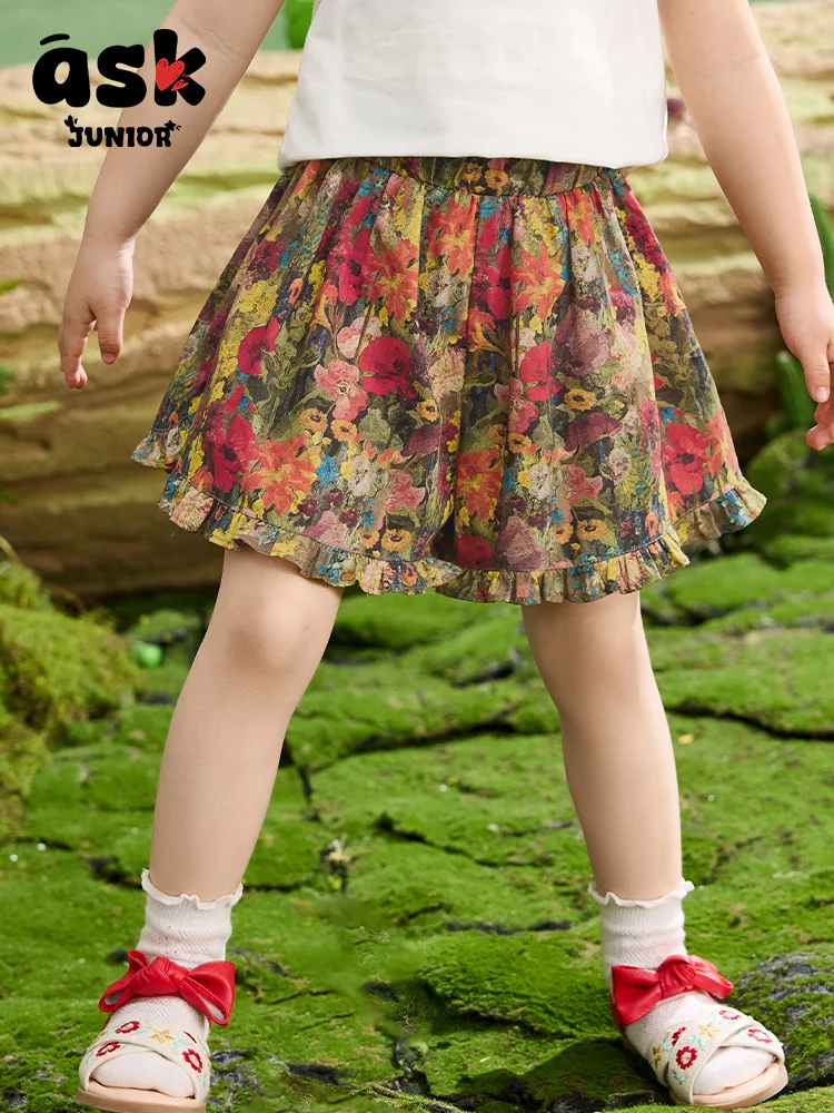 الفتيات الصغيرات الصيف الوطنية نمط الطفل السراويل الرطوبة تنفس السراويل #1