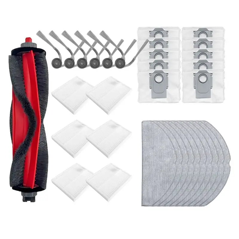 

AEB1-Сменные боковые щетки и мешки для пыли для моделей Roborock Q7 M5, Q7 M5+, Q7 L5, Q7 L5+, Q7 TF, Q7 TF+, Q7B, Q7T+