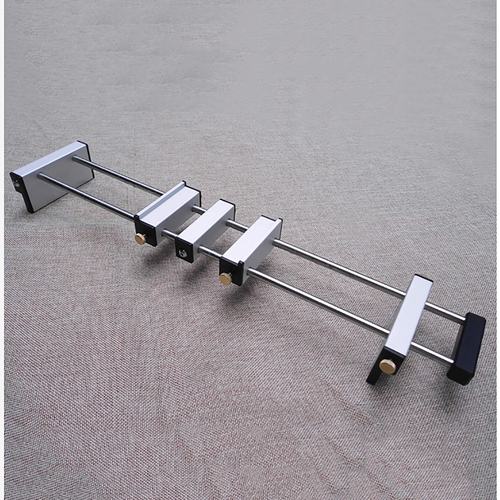 Kitchen Sink Whetstone Base Waterstone Holder Grinding Stone Shelf For 450-80mm Frame Length Adjustable Aluminum Alloy Slider