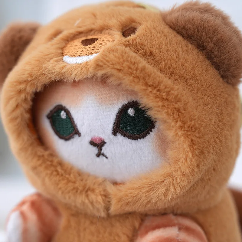 2025 ** Disfraz Amine Anime Mofusand muñeco de peluche juguetes animales de peluche llavero bolsa colgante pequeño colgantes regalos de cumpleaños de Navidad