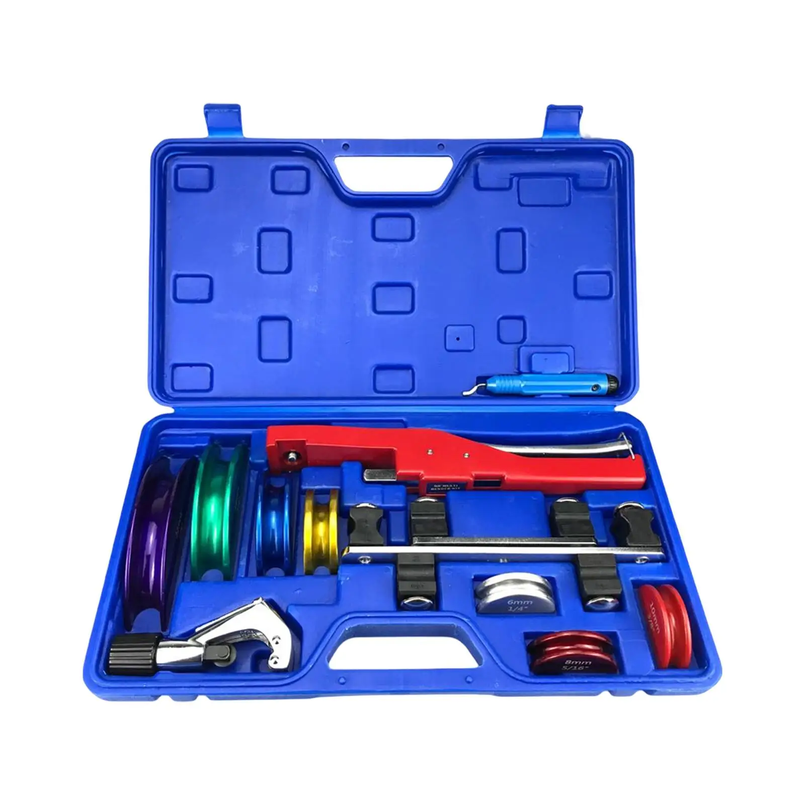 Pipe Tube Bender Kits 6~22mm Ratcheting Tubing Bending for Floor Heating Pipe Aluminum Pipe Thin Walled Iron Pipe Plumbing Hose