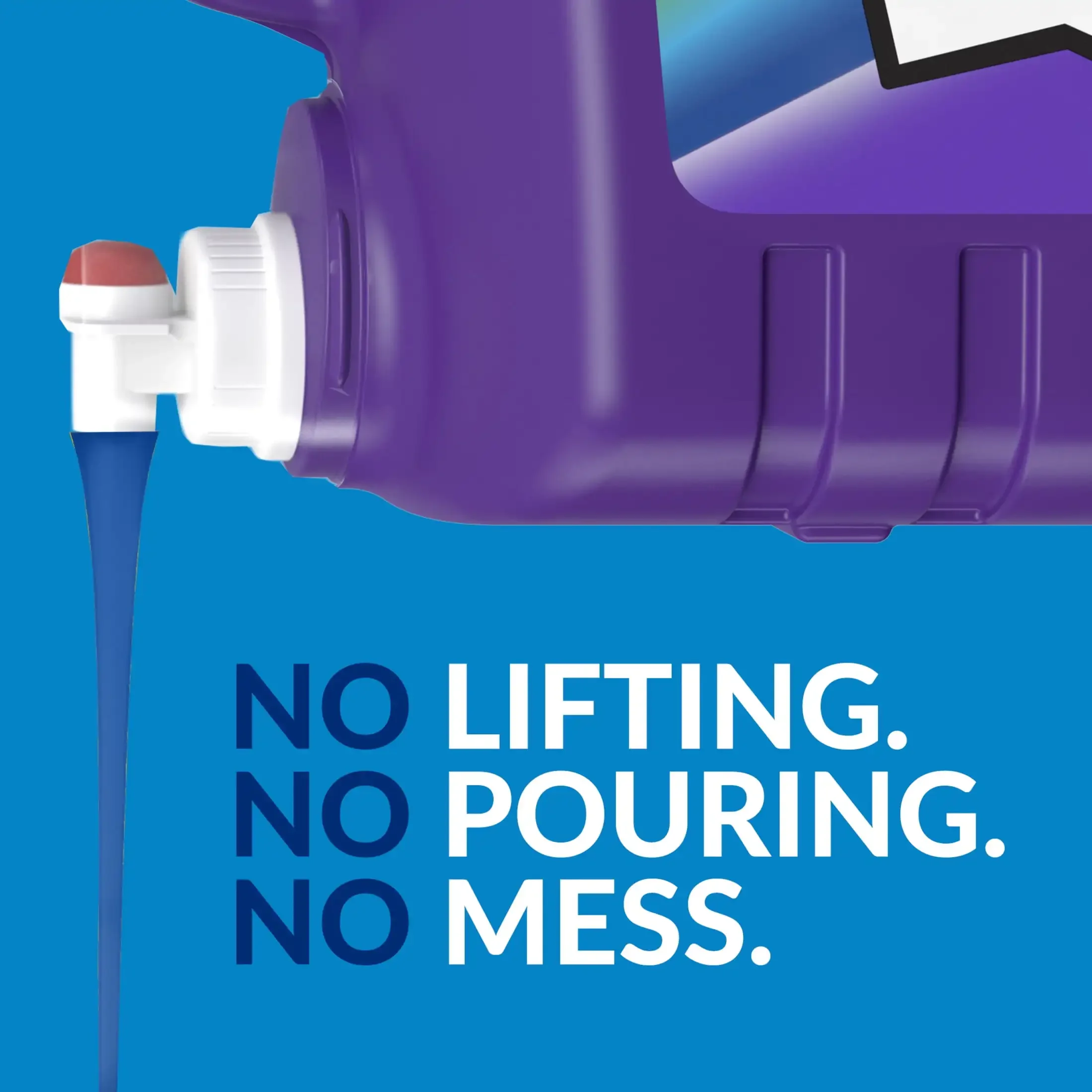 172 تحميل منظف الغسيل 206.4 أونصة رائحة استوائية، حجم عملاق للعائلات الكبيرة، متوافق مع عطر الفاكهة العاطفة