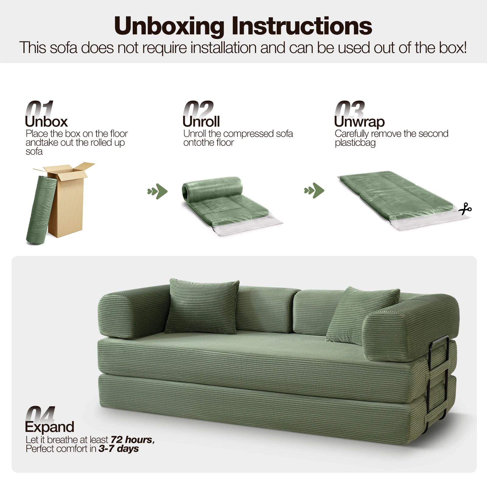 Thumbnail 4 - #43 Highest Rated Convertible Sofa Beds to Buy in 2026