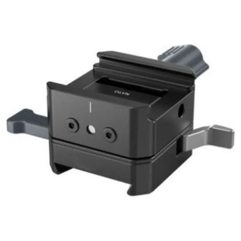V-Mount Battery Mount Plate Kit V-Lock Design For Arca-Swiss Plate/NATO Rail Rotatable Unobstructed Camera Operation Support-Y44