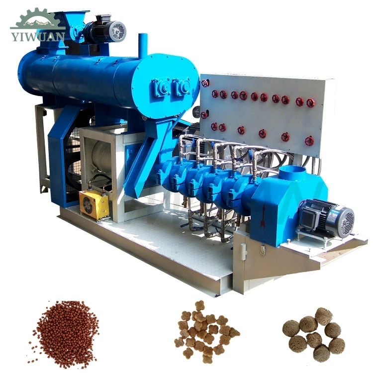 

Industrial Equipment For The Production Of Dog Food Floating Food Fish Feed Extruder Pellet Manufacturing Machine Price