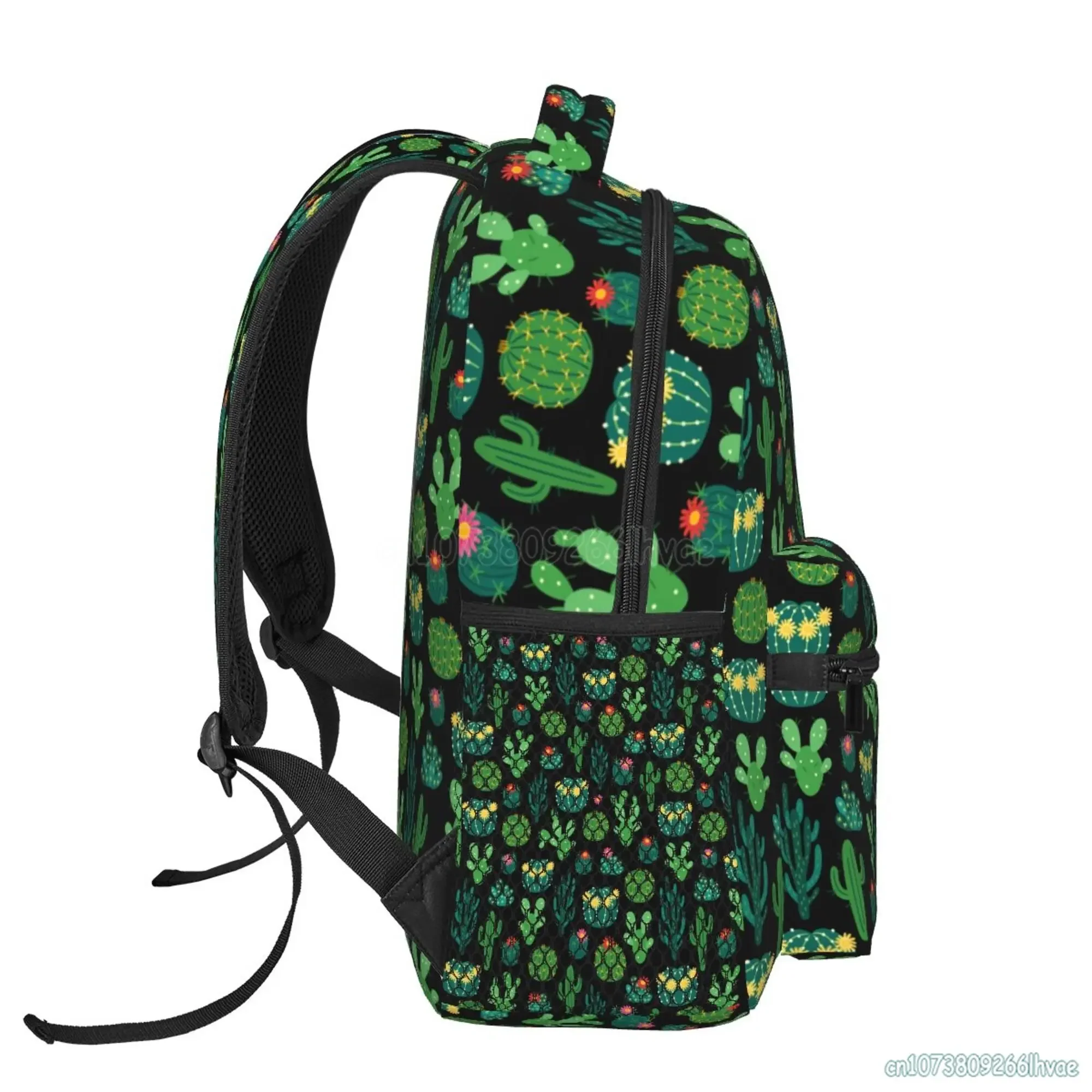 15.6 Inch Backpacks Cute Cactus Laptop Backpack Shoulder Bag School Bookbag Casual Daypack Travel Hiking Camping Daypack