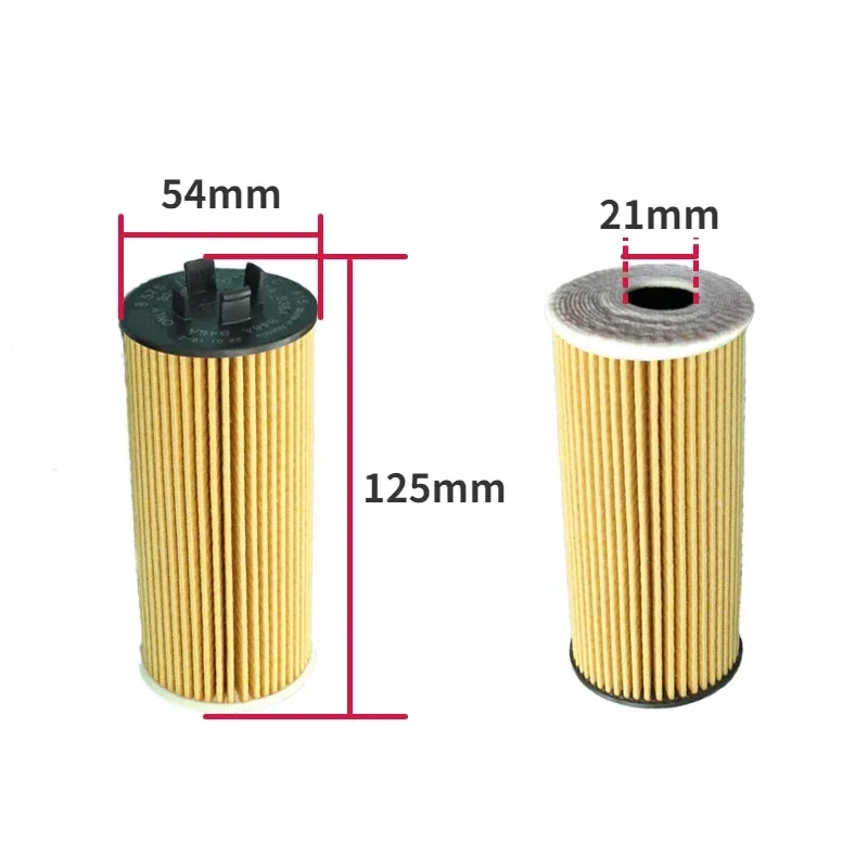 Car Oil Filter Kit 11428570590 For BMW F45 U06 F46 F48 U11 F39 216d 218i 220 X1 X2 20d i 25d Mini Cooper S D One F54~F60 Engine