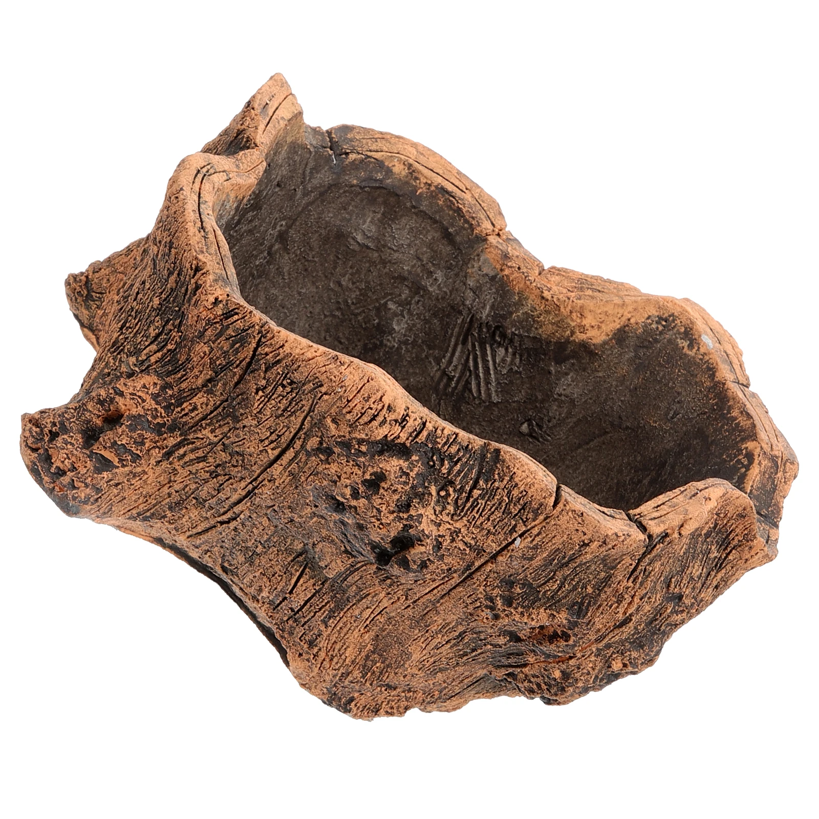 

Retro Storage Box Cement Planter Vintage Tree Stump Flower Pots Gardening Accessories Gift Wrap Storage Creative Plant Pot