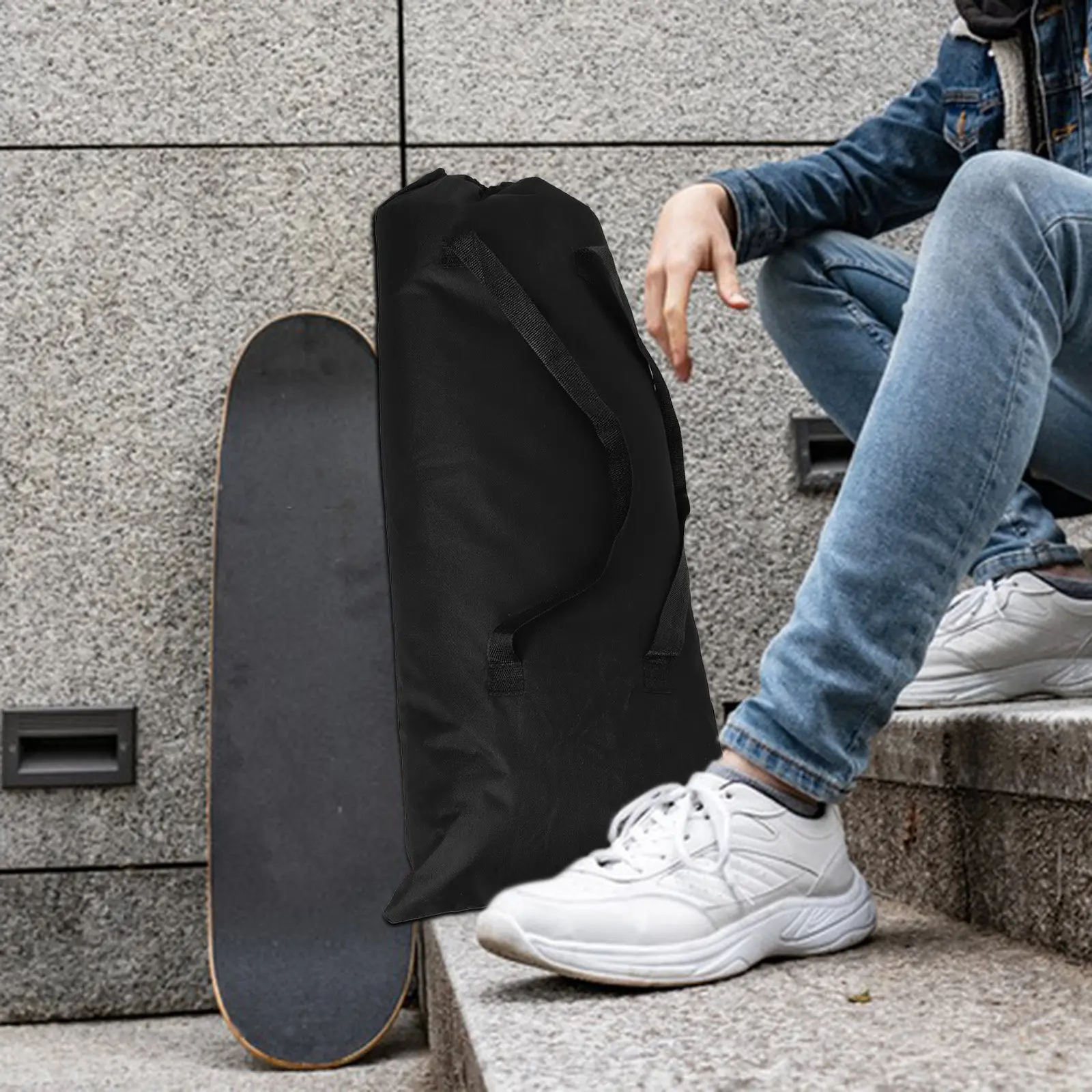

Foldable Skateboard Bag Straps Travel Outdoor Protective Carry Cover Skateboard Supplies Skateboarding Gear Surfboard Deck Bag
