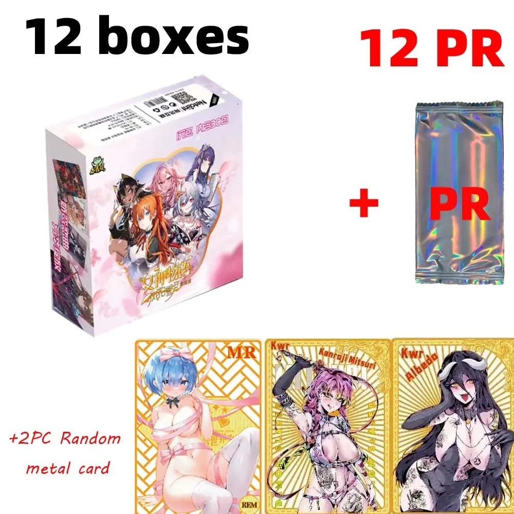 

Wholesale 12boxes Goddesss Story Ns-10 Collection Card Swimsuit Bikini Feast Booster Box Doujin Toys And Hobbies Gift