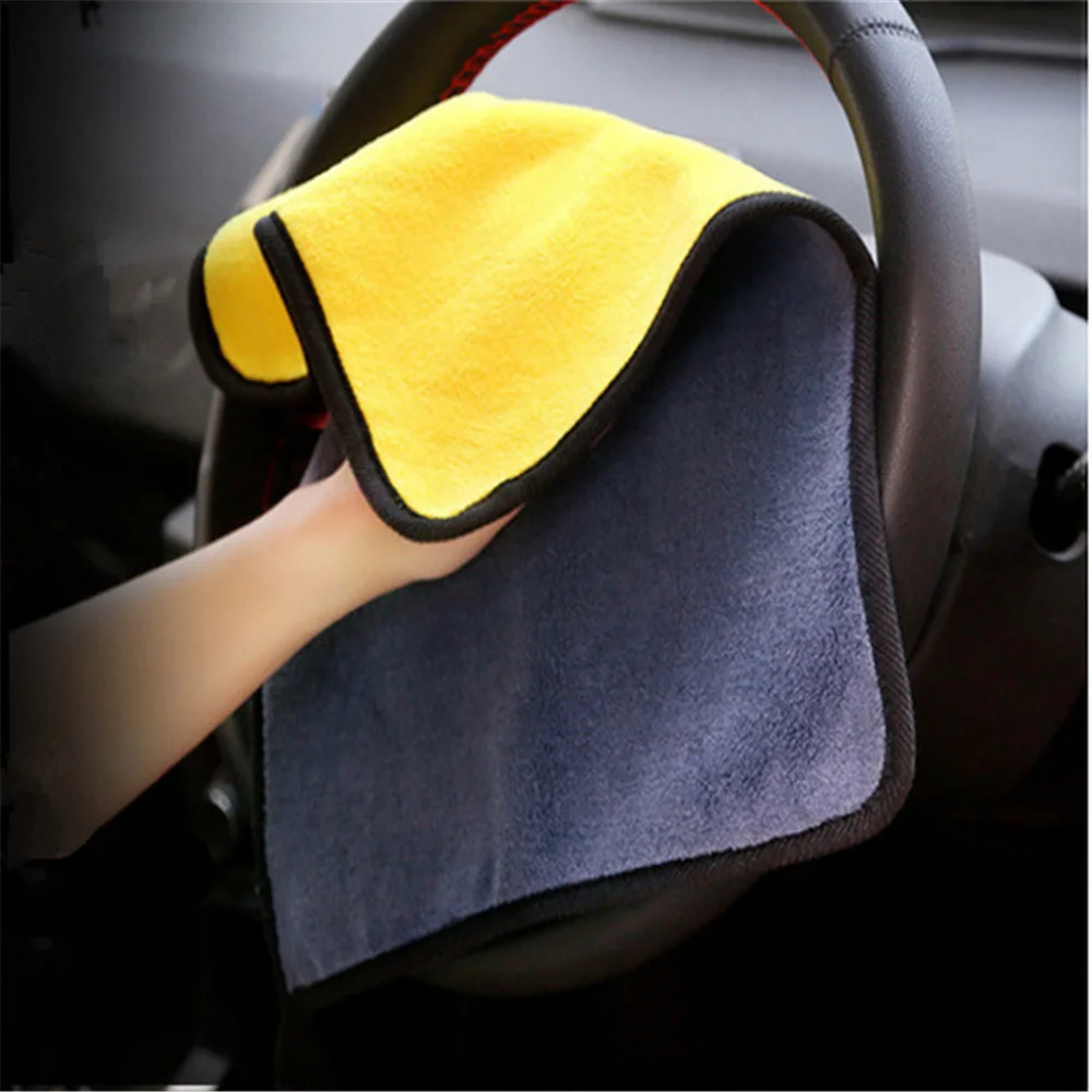 Car Cleaning Drying Cloth Hemming for Toyota Yaris Hiace Prius V Hilux Land Tacoma Tercel Tiara Van Venza Cruis