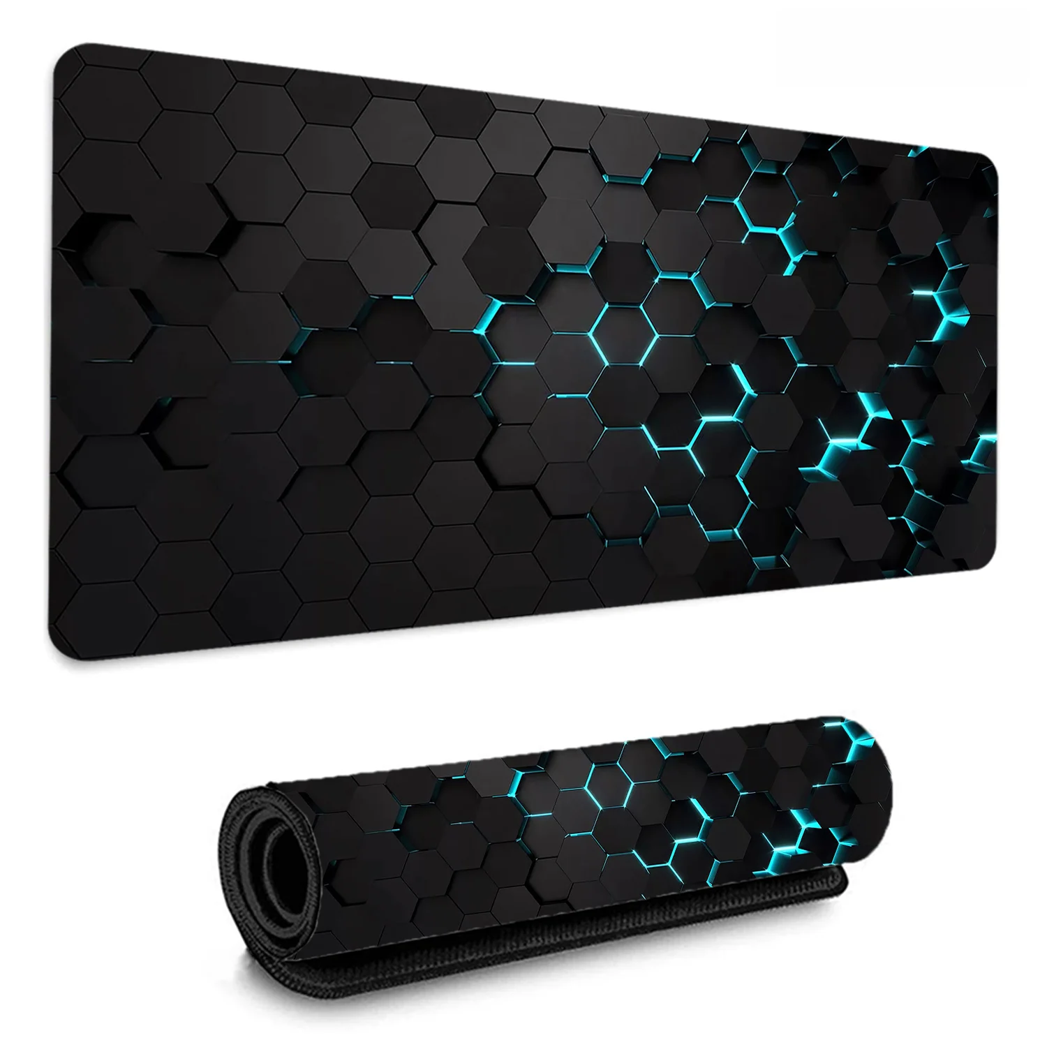 Topographic Map Art Large Mousepad XXL Office Mouse Pad Computer Desk Mat Rubber Table Carpet Gaming Speed Keyboard Pads 80x30cm