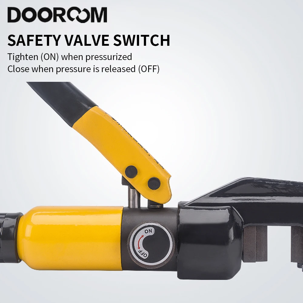 DOOROOM SC-12/16/22 Hydraulic Shears Cutting Machine Portable Rebar Scissors Manual Hydraulic Rebar Shears Hand Tools