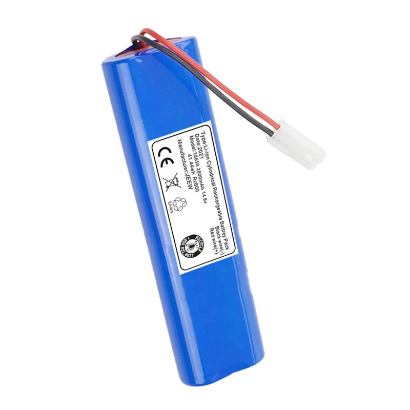 Original 14.8V 6800mAh Battery Pack for Qihoo 360 S6 Robotic Vacuum Cleaner Spare Parts Accessories Replacement Batteries