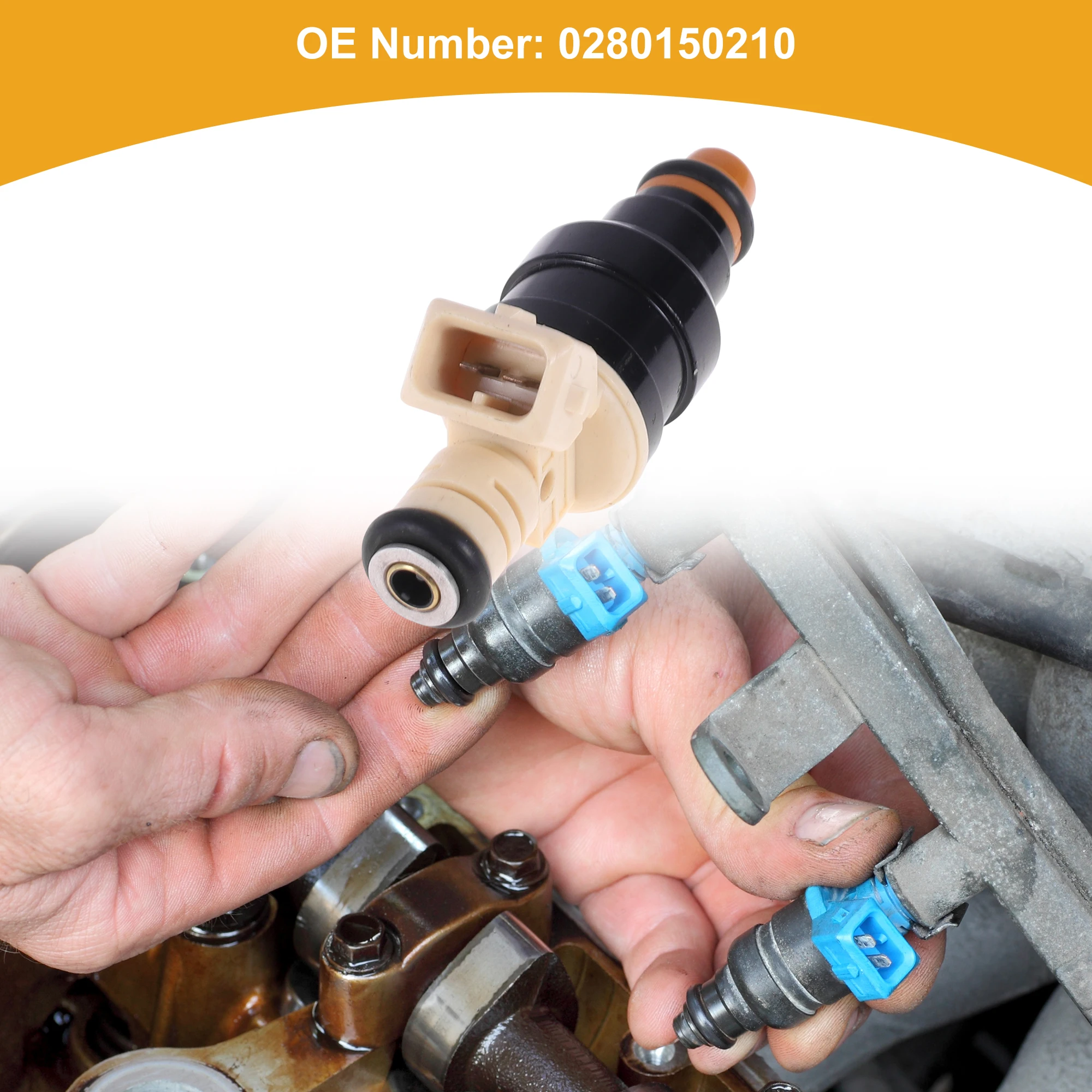 UXCELL 1 قطعة No.0280150210 حاقن الوقود لسيارات BMW K75 1985-1996 فوهة وقود المحرك #2