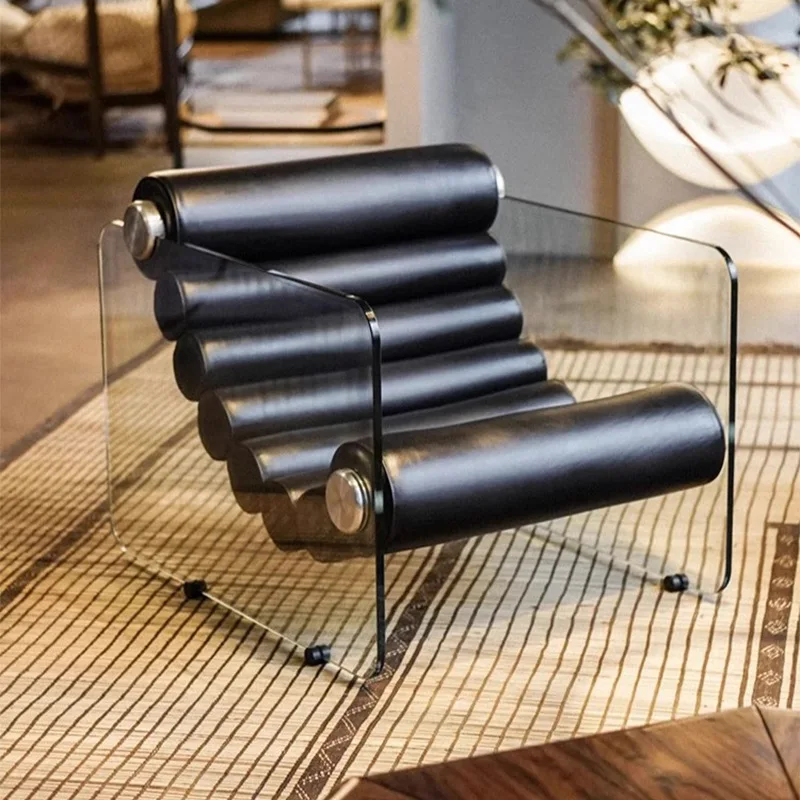 

Hotel sales department, villa, lazy sofa chair, apartment, B&B designer, acrylic armrest, recliner, can be sitting or lying down