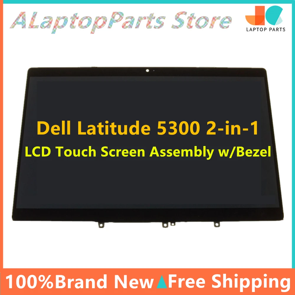 

FKV32 New 13.3" 1920*1080 for Dell Latitude 5300 2-in-1 LCD Touch Screen Assembly w/Frame