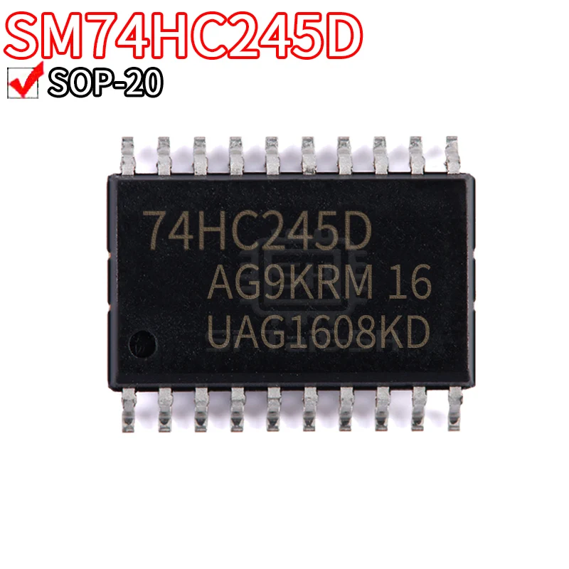 

10PCS N74HC245 SM74HC245D 74HC245 74HC245D Wide-body 7.2MM patch Data system