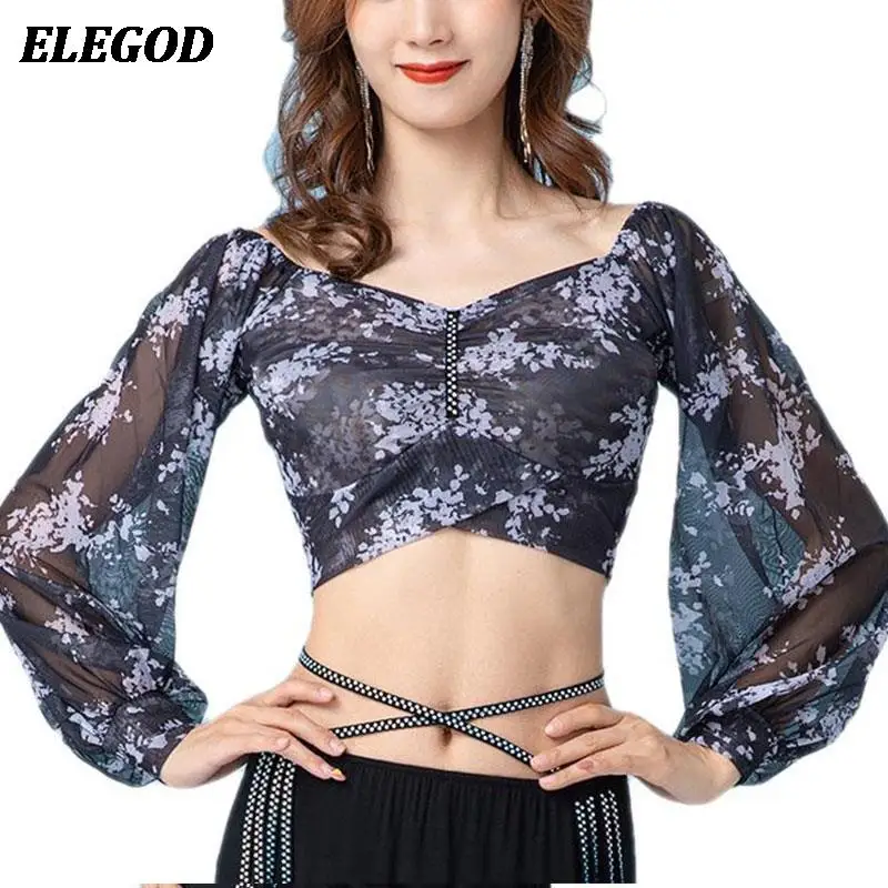 توب نسائي مربع الرقبة ، توبات رقص شرقي مثيرة ، بدلة تدريب ، أزياء أداء مسرحي للبالغين ، طراز فرنسي ، جديد