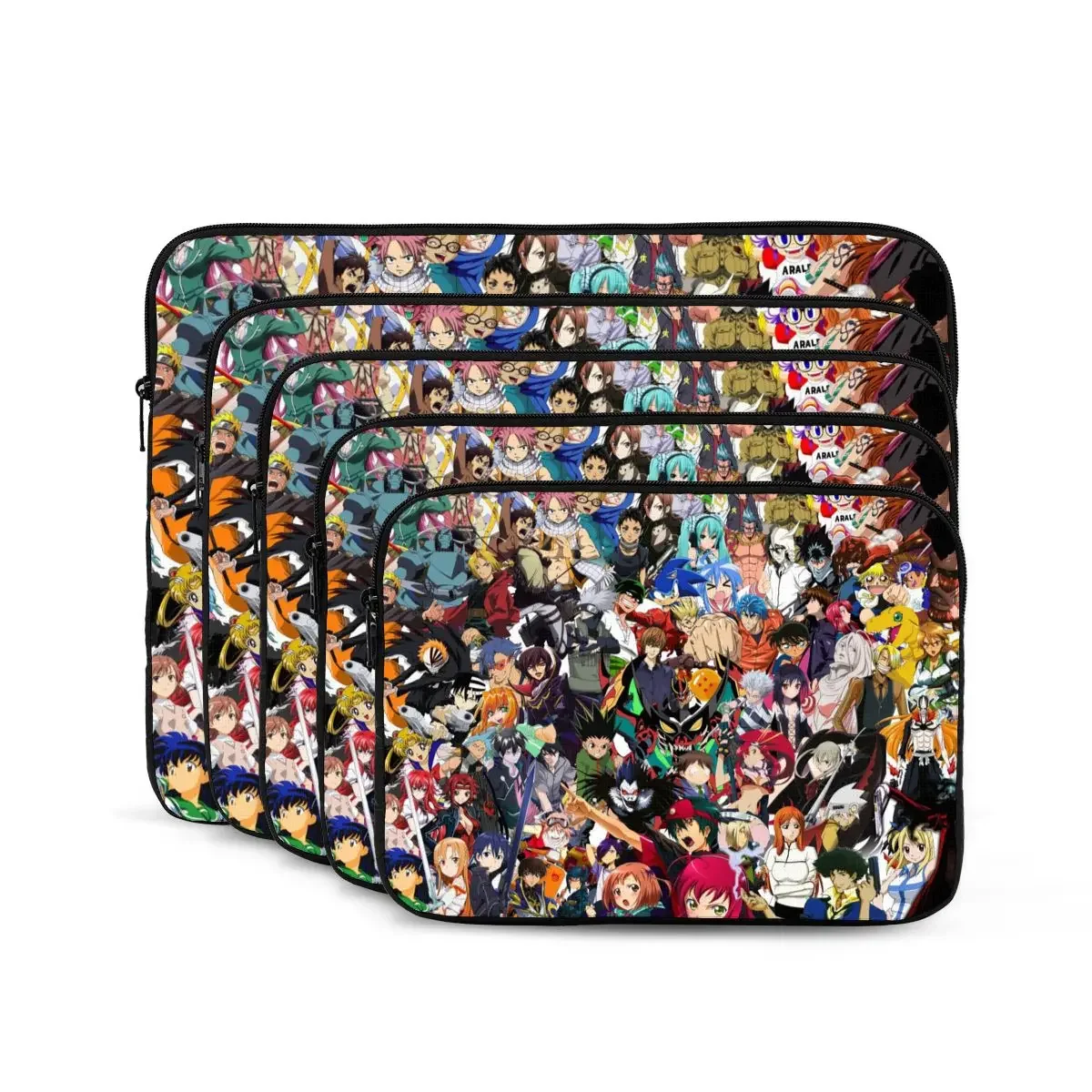 Alle Anime Computer ipad Laptop Cover Case Laptop Sleeve Bag Draagbare Cover Fundas Pouch