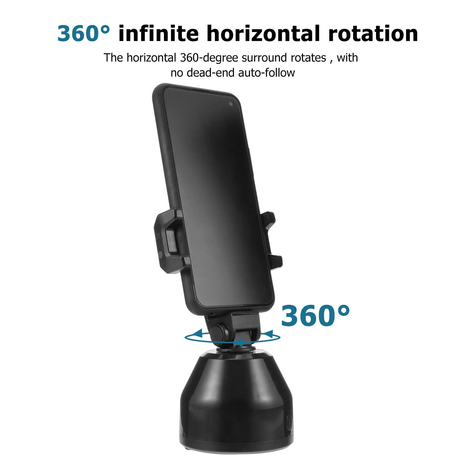 

360 Degree Face Stand Rotatable Mount for Tablet Action Cam Mirrorless