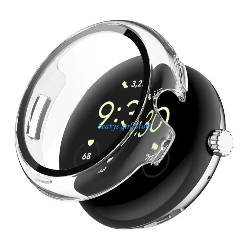 

C7AB Screen Protector Scratch-resist Full Coverage Case Housing for Watch 4 41mm 45mm
