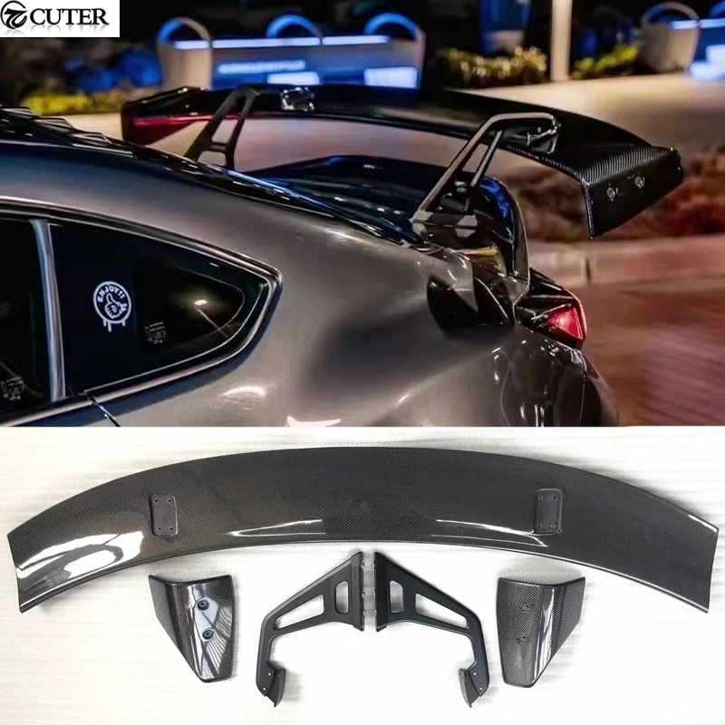 

GR86 Brz Кованое углеродное волокно FRP Задний спойлер Крыло для Toyota Gt 86 Subaru Brz Комплект кузова автомобиля 2024