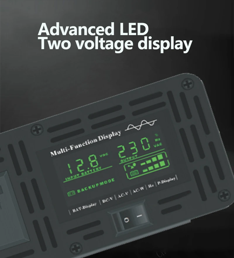 Pure Sine Wave Inverter DCAC Power With Battery Charger 12v 24v 48V 40a 60a 1kw 1.5kw 2kw 3kw 4kw 5Kw Solar Hybrid DCAC Inverter view 3