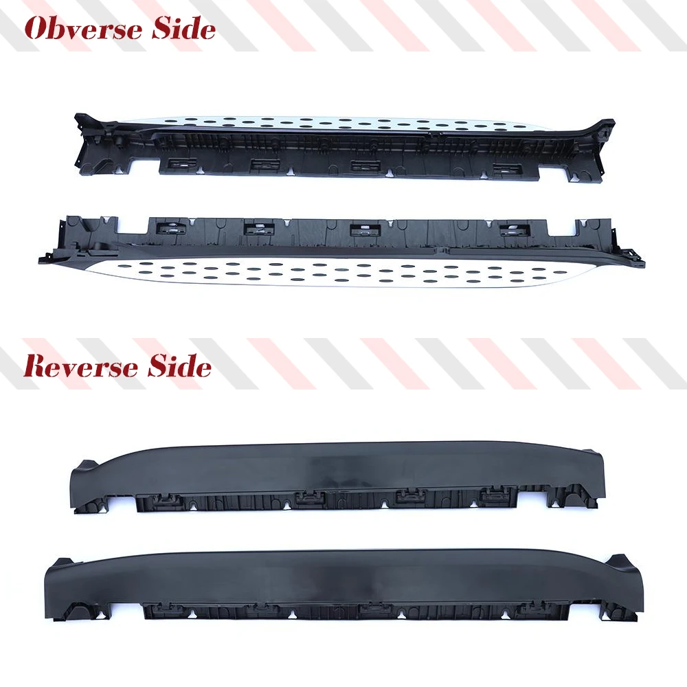 Car Side Sirts For Mercedes Benz GLC Class GLC60 GlC300 GLC 63 AMG 2015-2019 Car Side Bottom Side Skirt Extension Body Apron