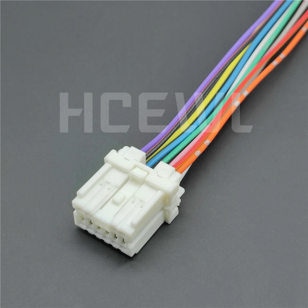 Conector de arnés de cables para coche, accesorio original de alta calidad, 10P, 7283-6360, 7282-6360