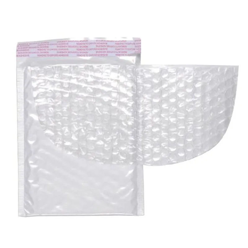 50pcs / Hand White Foam Envelope with Different Specifications Post Sender Soft Envelope Best Seller with Foam Postal Packet